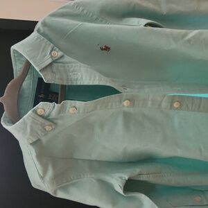 Ralph Lauren light green 3T buttondown